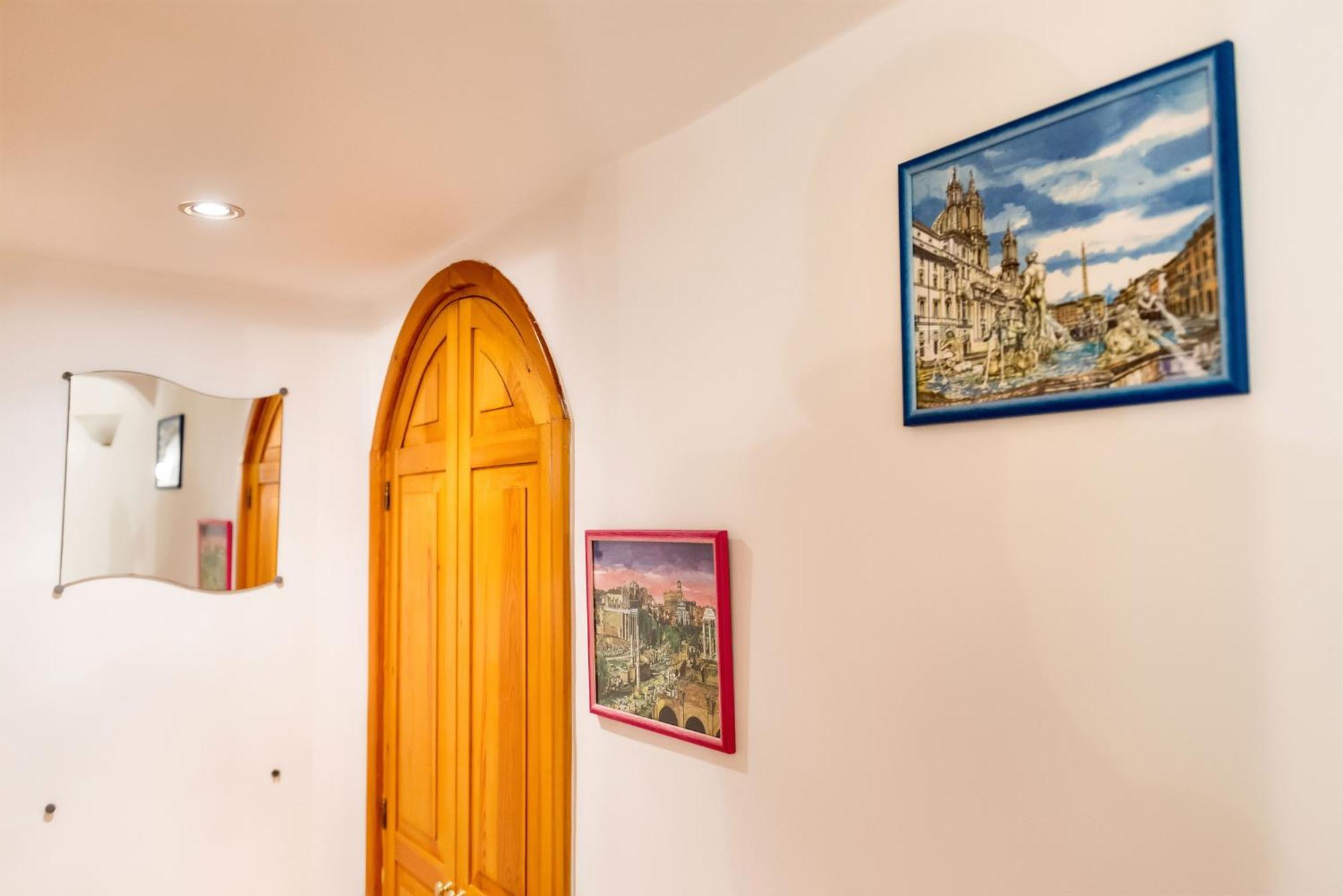 Ferienwohnung Studio Via Di Montegiordano Rom Exterior foto